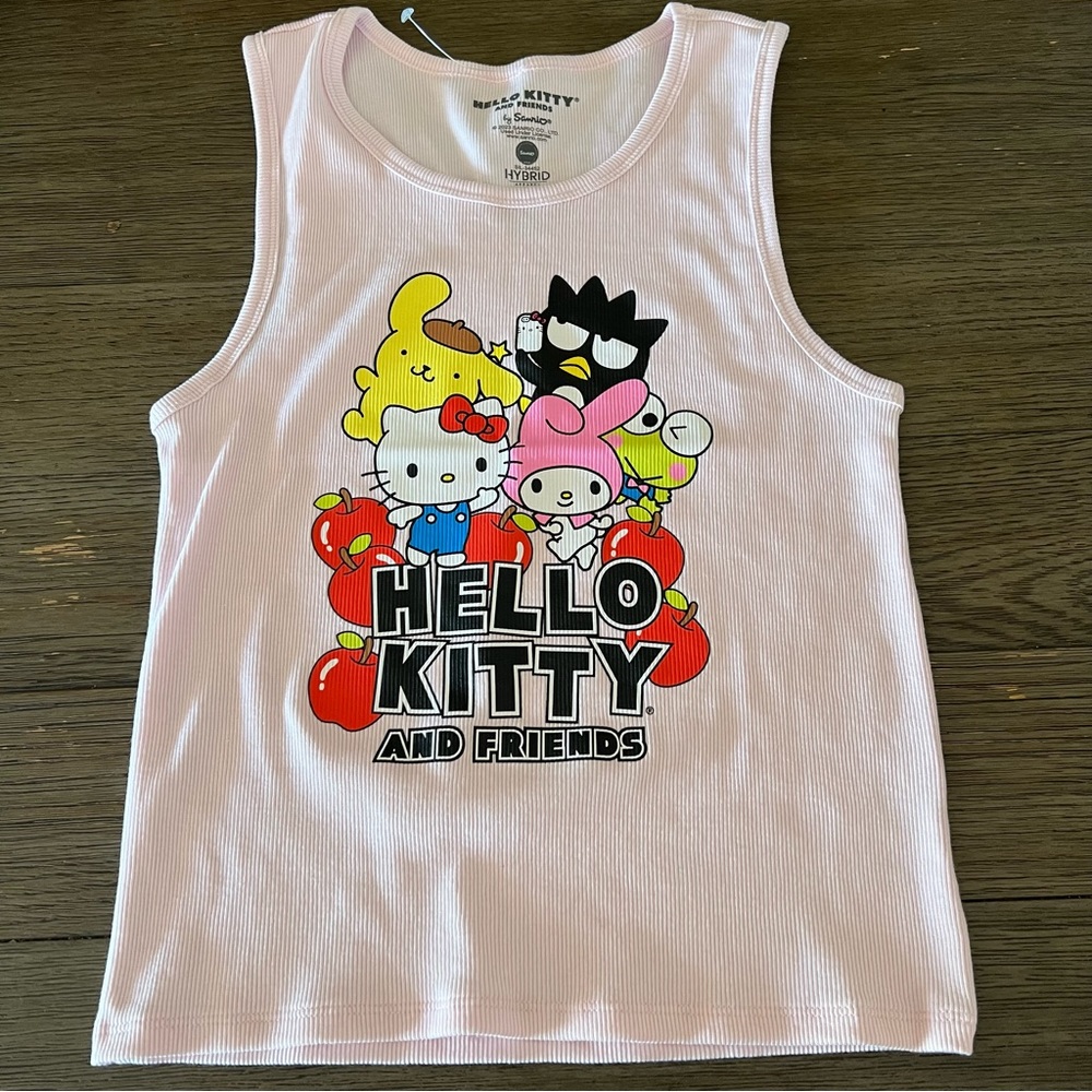 Hello Kitty and Friends baby pink tank top